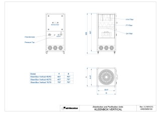 Dimensiones Kleenbox Vertical